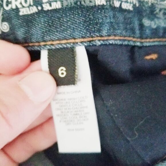 Express jeans crop jean legging slim low rise - Picture 6 of 7